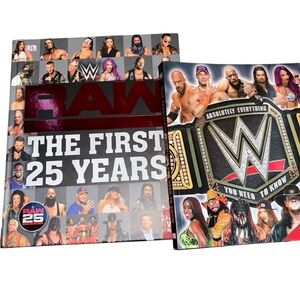 WWE Raw 25th Anniversary Book and More!